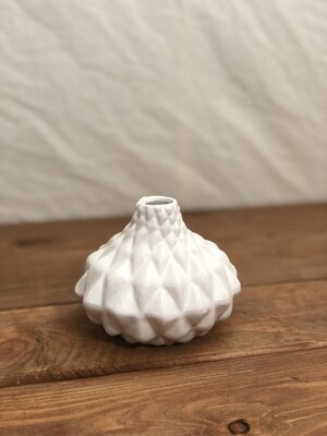 White Mini Vase I