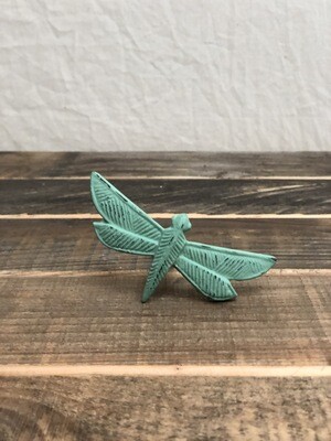 Dragonfly Cabinet Knob - Green