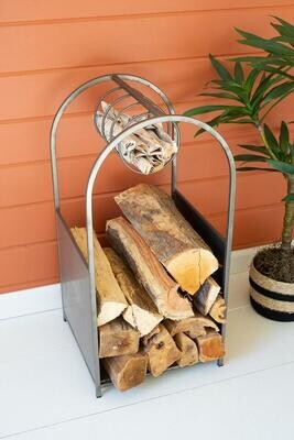Metal Firewood Stand Metal Firewood Stand