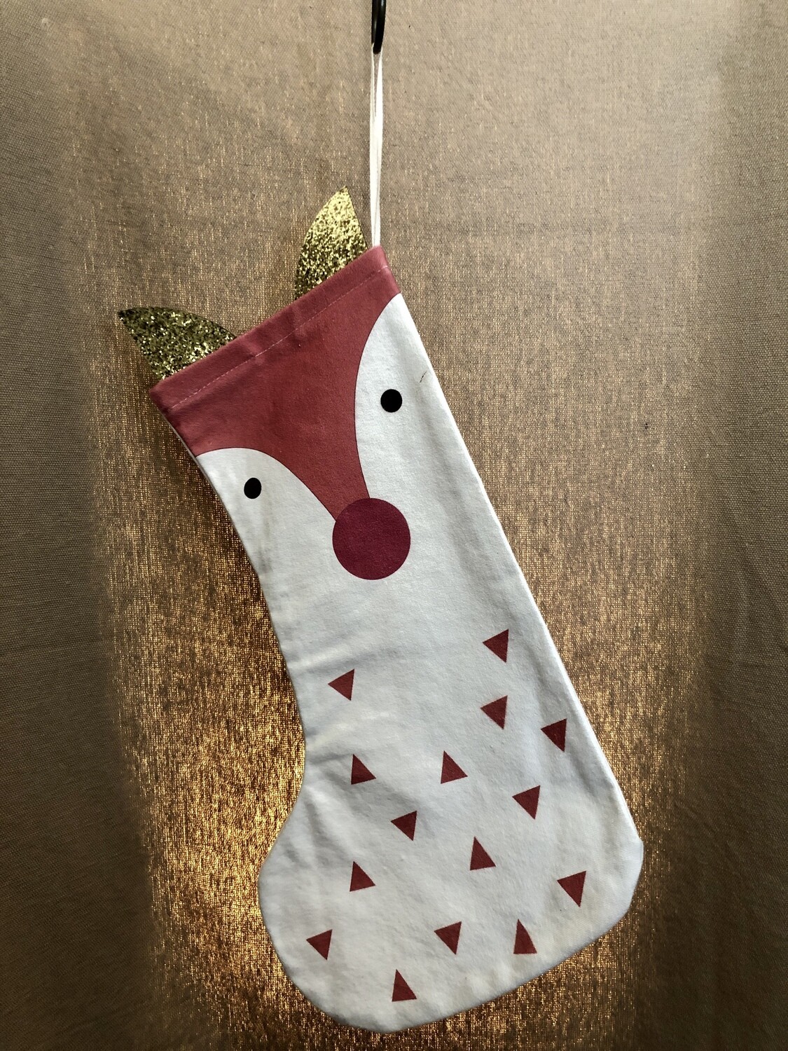Fox Christmas Stocking Fox Christmas Stocking
