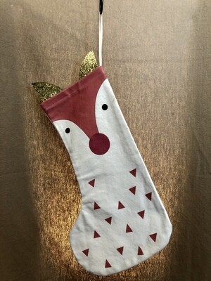 Fox Christmas Stocking Fox Christmas Stocking
