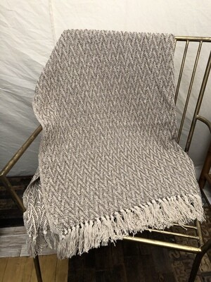 Beige Throw