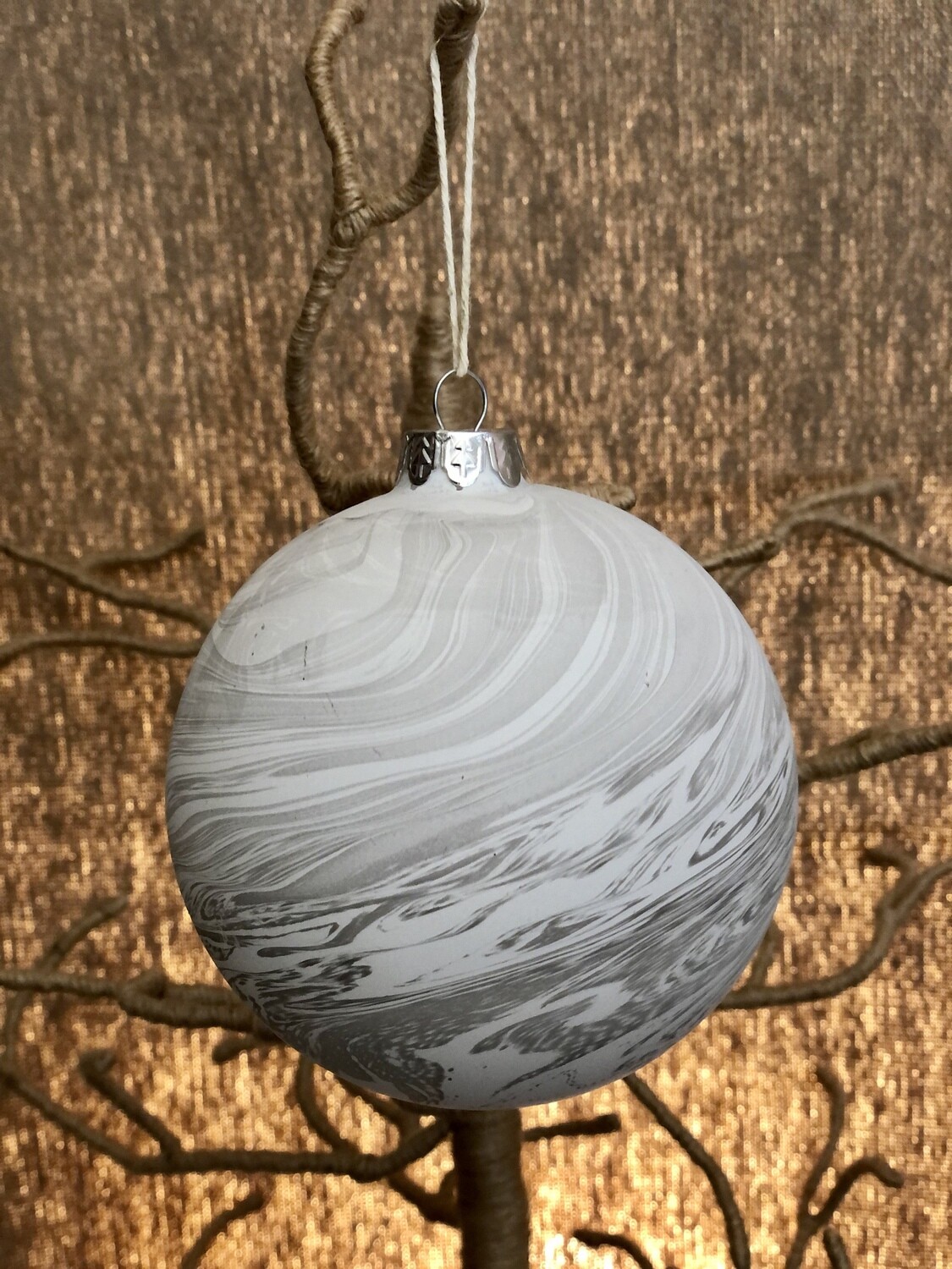 Marble Glass Ornament I Marble Glass Ornament I
