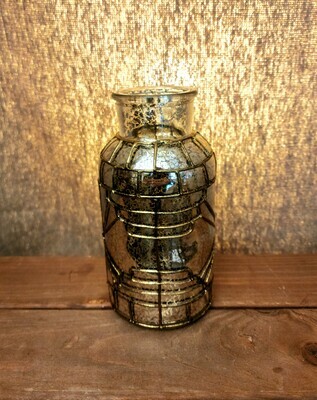 Mercury Glass Jar Mercury Glass Jar