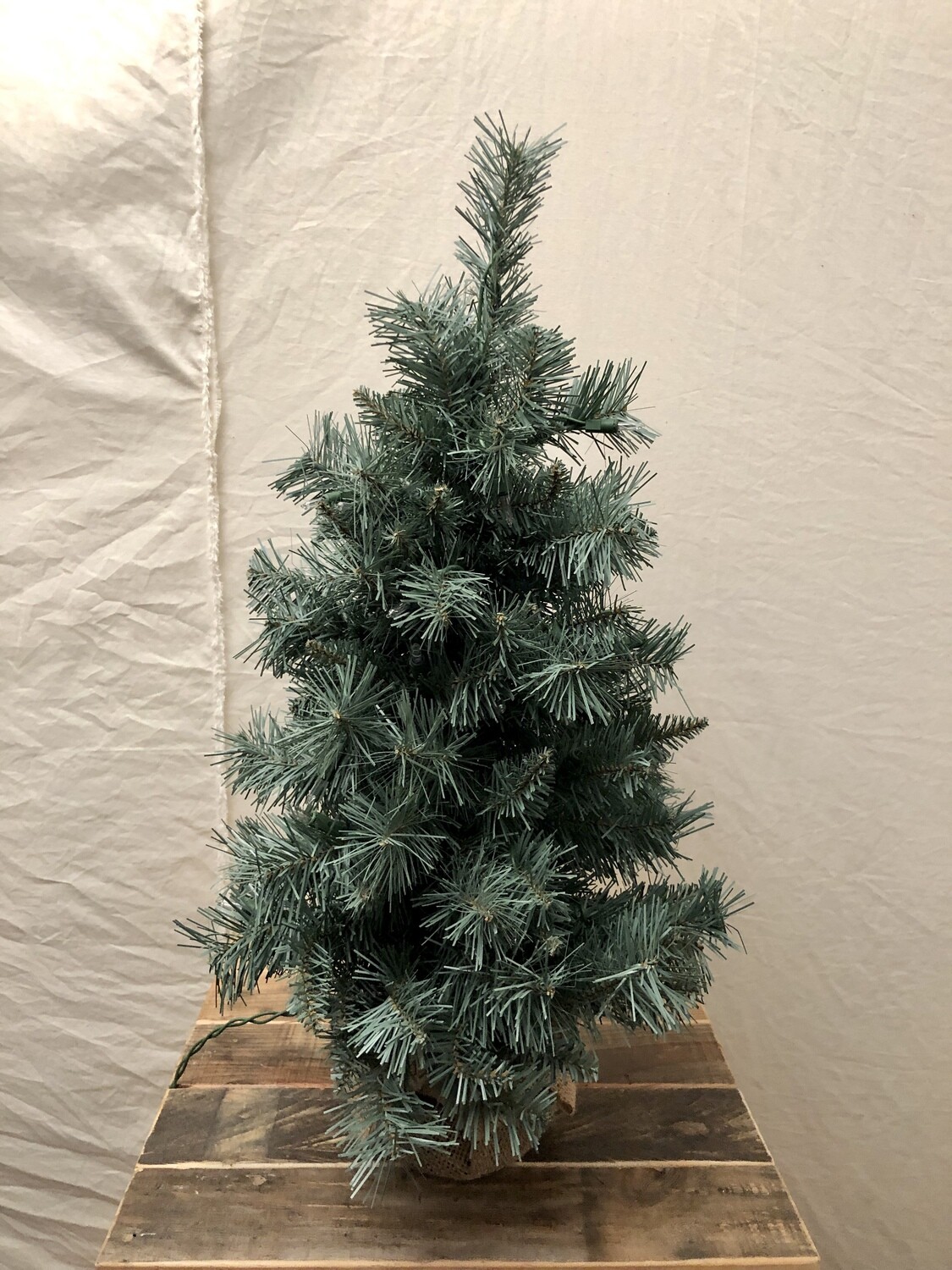 Mini Spruce Tree 24&quot; x 14&quot; Dk Green