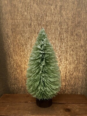 Snowed Sisal Tree 12" Green Snowed Sisal Tree 12" Green