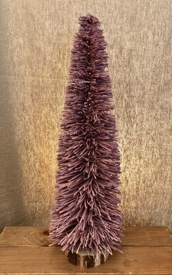 Tinsel Tree 18" Plum Tinsel Tree 18" Plum