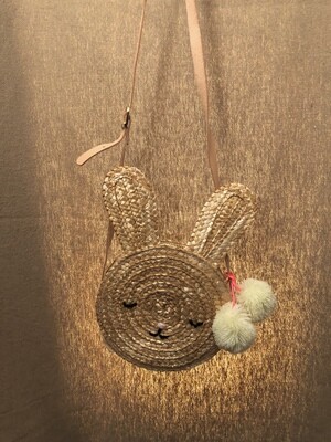 Bunny Straw Bag