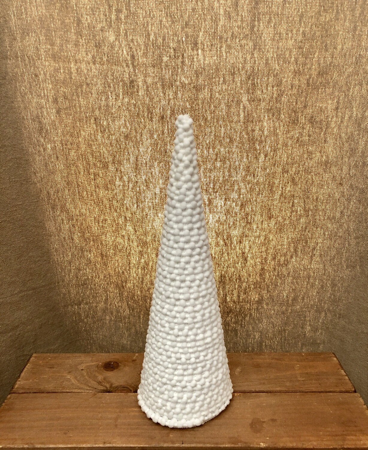 Cone Tree White - Sm Cone Tree White - Sm
