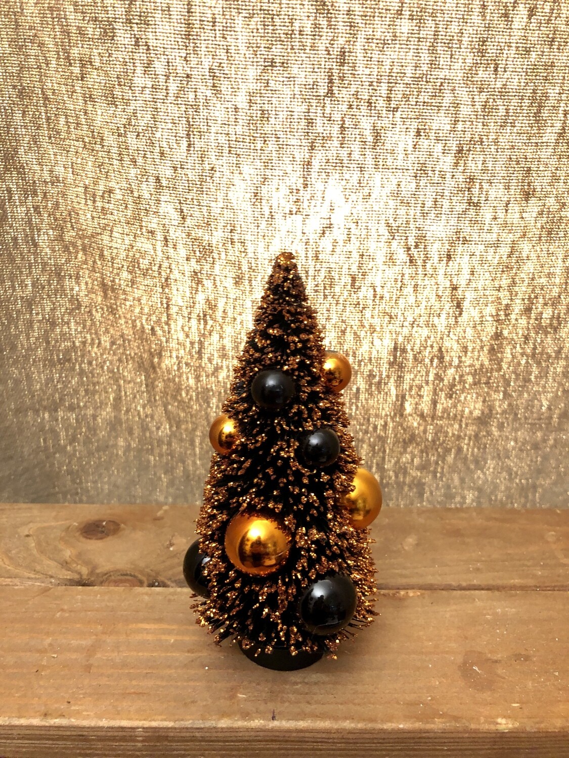 Ornament Ball Tinsel Tree 6&quot;
