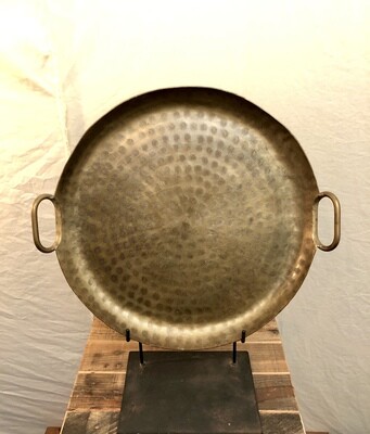 Antique Brass Victory Tray Lg