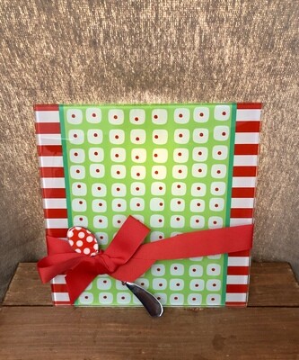 Holiday Plate w/Spreader