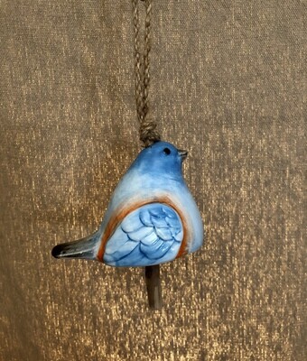 Hanging Bluebird Bell