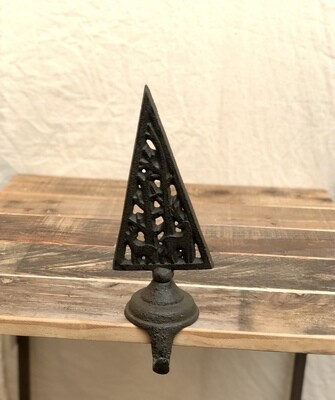 Cast Iron Reindeer Stocking Holder III Cast Iron Reindeer Stocking Holder III