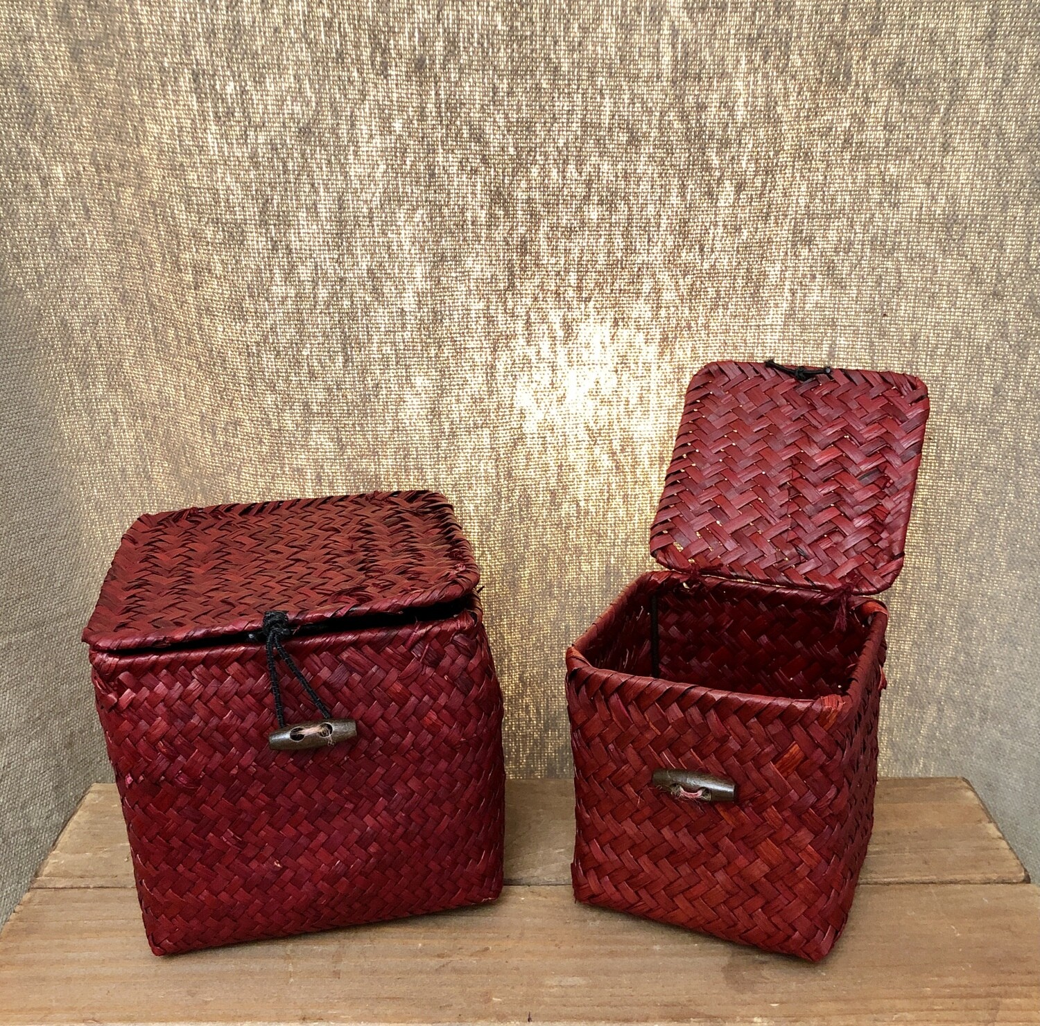 Red Seagrass Boxes M &amp; S