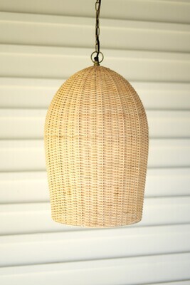 Wicker Pendant Light