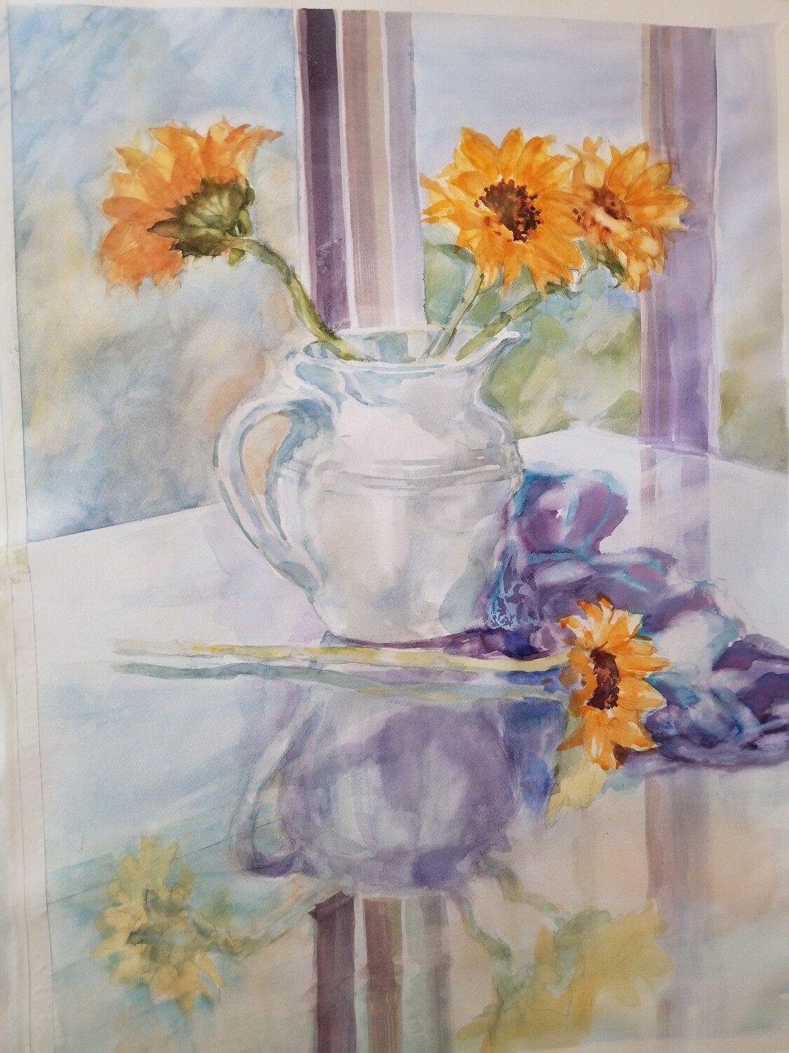 Kathy Morganelli - &quot;Standing With Those Suffering in Ukraine&quot; 10.5&quot; x 14&quot;T