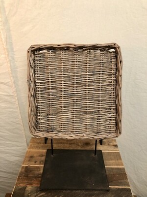 Square Rattan Tray - Sm