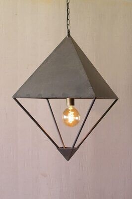 Metal Diamond Pendant