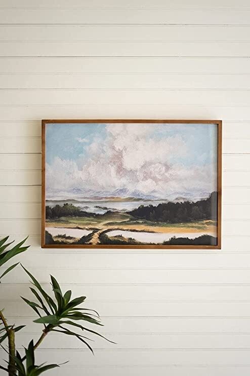 Framed Cloud Print Under Glass Framed Cloud Print Under Glass