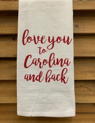 Love You to Carolina (Gamecock Red) 
