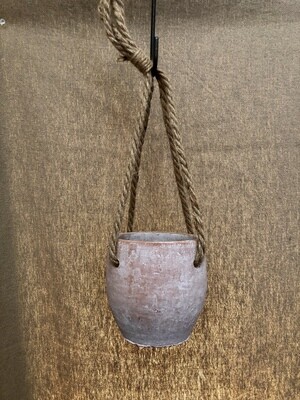 Hanging Clay Flower Pot - Sm
