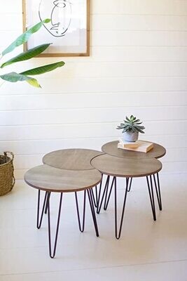 S/4 Interlocking Accent Tables