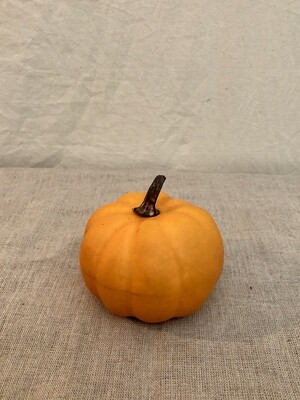 Small Fall Pumpkin Orange