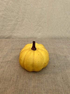Small Fall Pumpkin Yellow