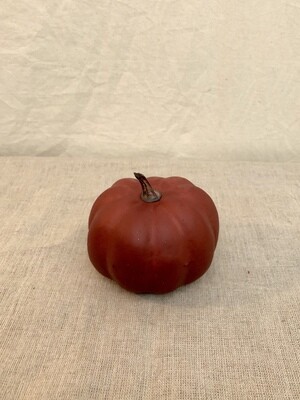Small Fall Pumpkin Dk Red