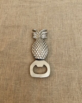 Silver Pineapple Bottle Opener