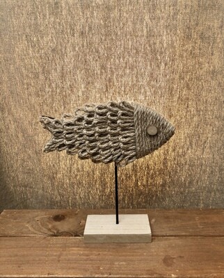 Natural Jute Deco Fish