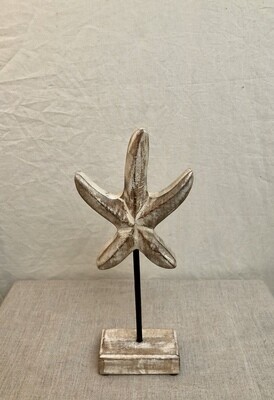 Wood &amp; Iron Deco Starfish