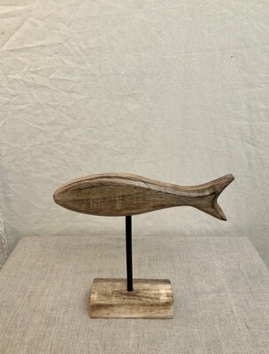 Natural Wood Deco Fish