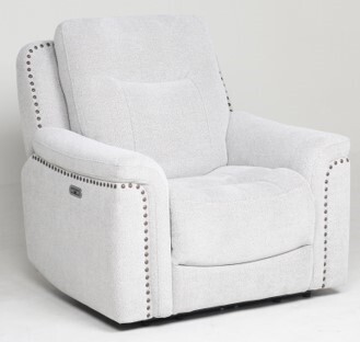 Ulmer Double Power Fabric Recliner