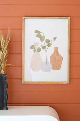Still Life Print Under Glass