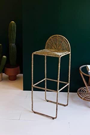 Woven Seagrass Barstool