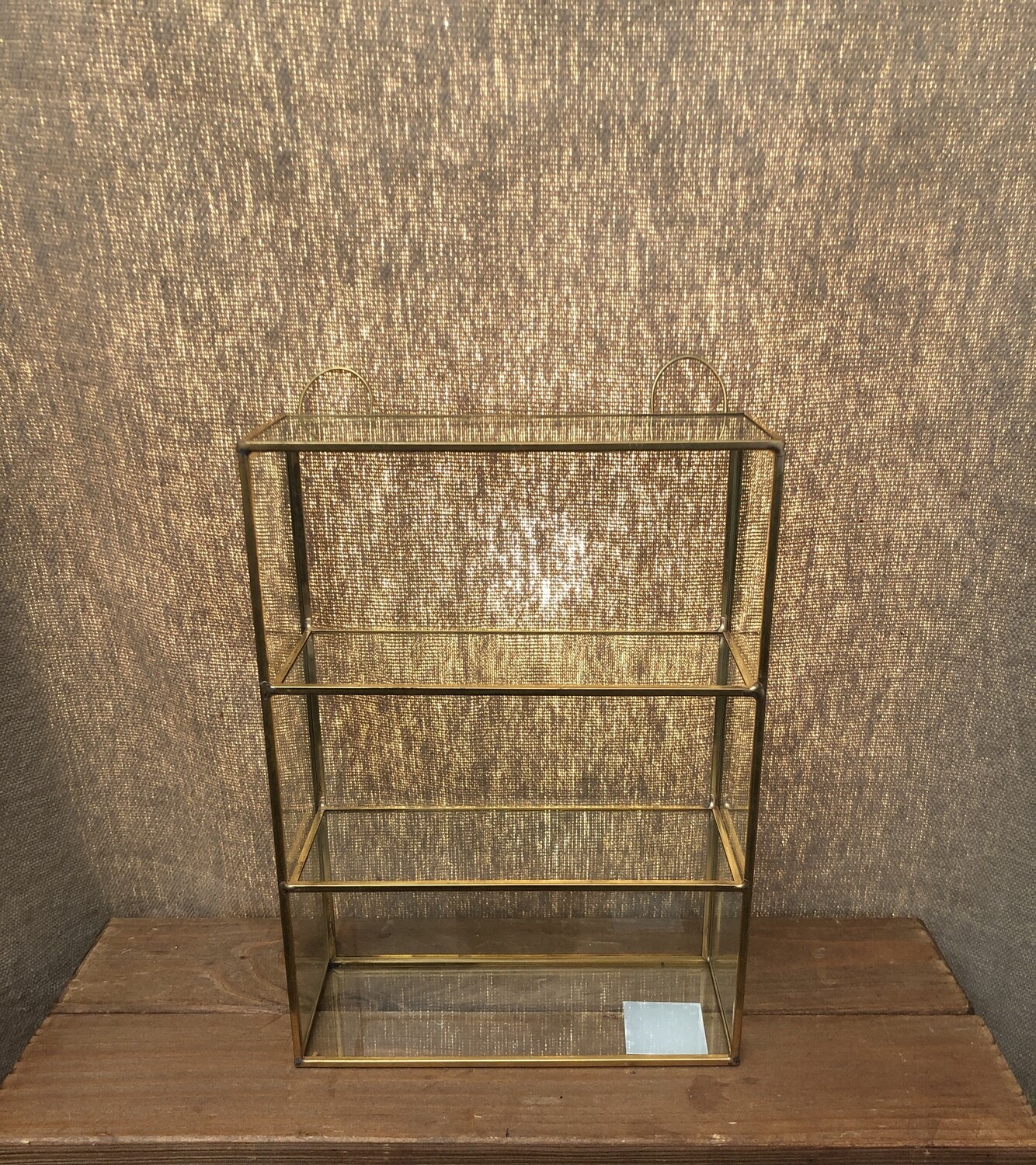 Brass Glass Wall Mount Shelf Brass Glass Wall Mount Shelf