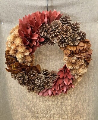 Mixed Harvest Wreath