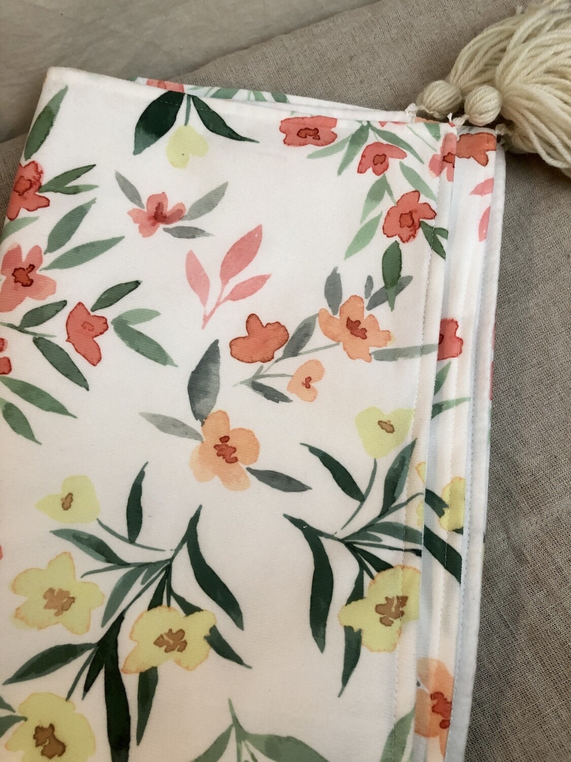 Fabric Spring Runner - Floral Fabric Spring Runner - Floral