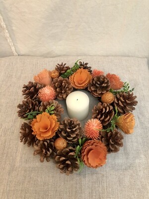 Mini Harvest Candle Ring