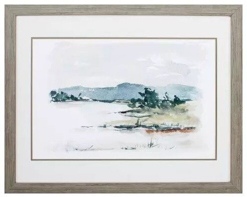 Overcast Lake Study B