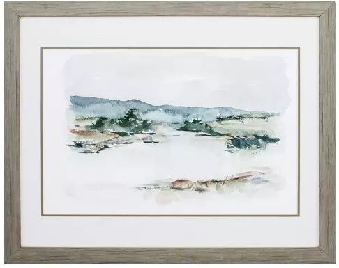 Overcast Lake Study A