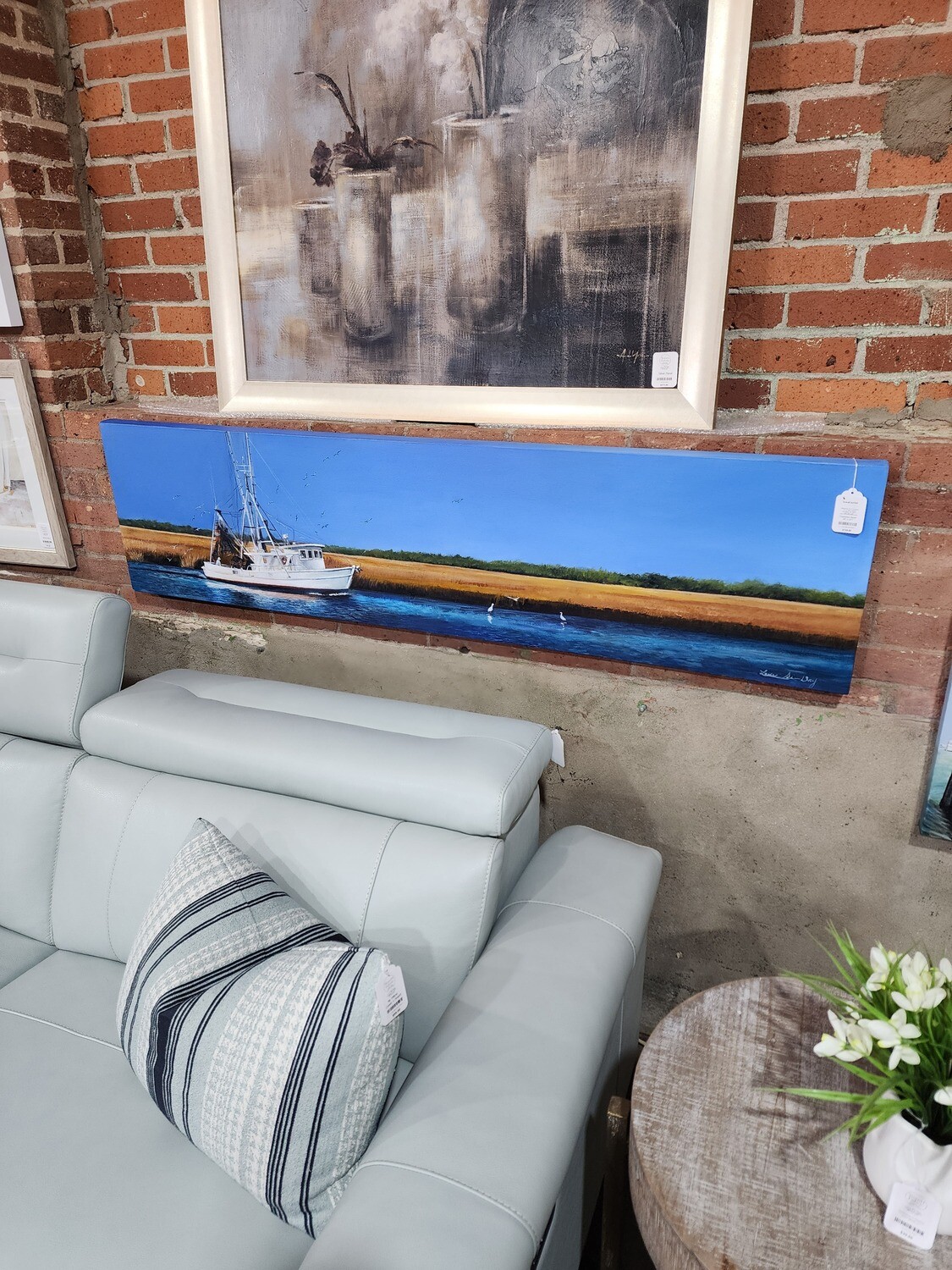 &quot;Charleston Marsh&quot; 60&quot; x 15&quot;T