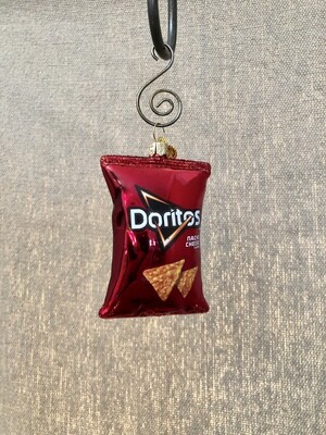 Doritos Glass Ornament