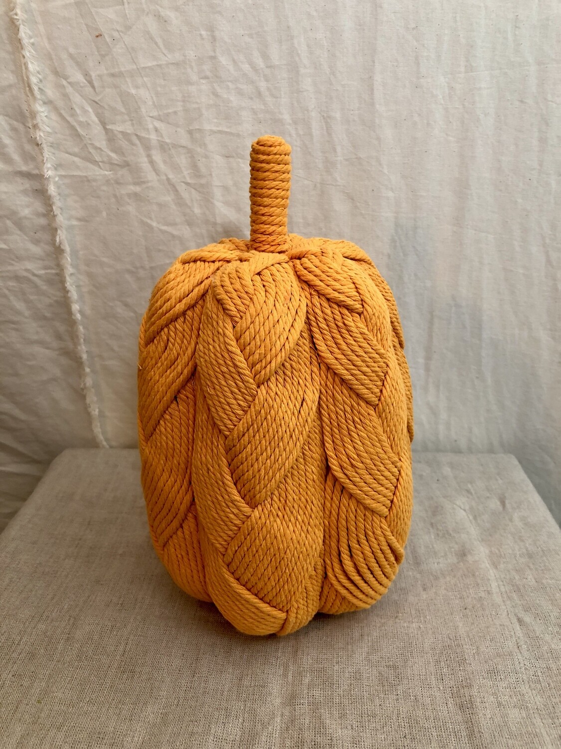 11" Rope Pumpkin Orange 11" Rope Pumpkin Orange