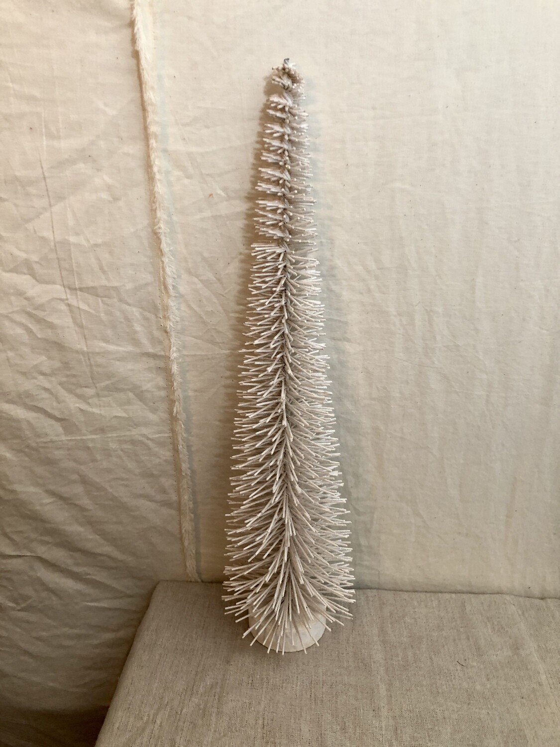 White Bottle Brush Tree 18" White Bottle Brush Tree 18"