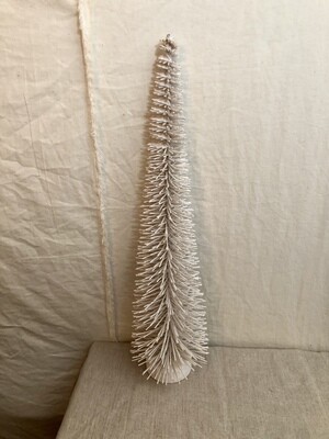 White Bottle Brush Tree 18" White Bottle Brush Tree 18"