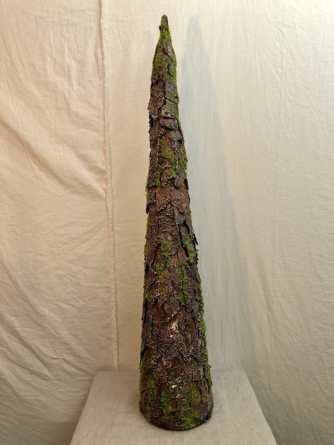 Moss Cone Topiary 36"