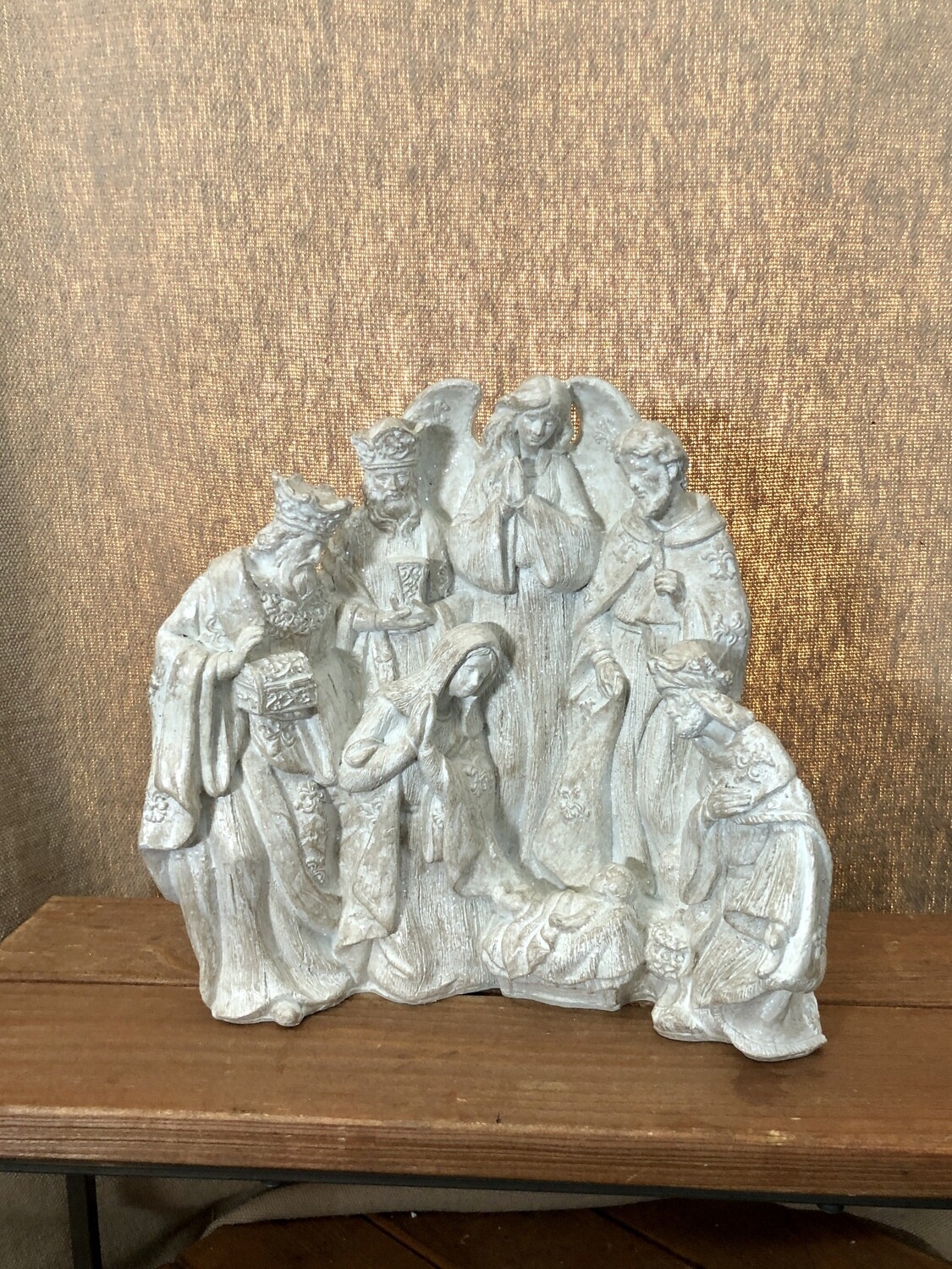 Table Top Nativity 9" WH Table Top Nativity 9" WH